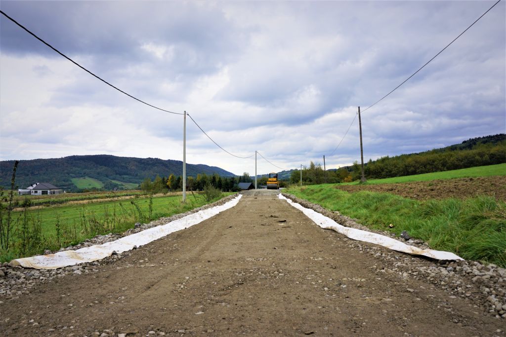 droga w strone stacji uzdatniania wody