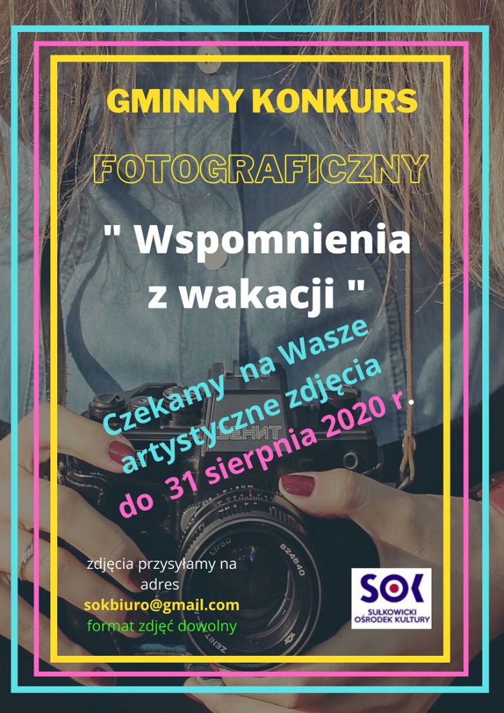 konkurs fotograficzny plakat