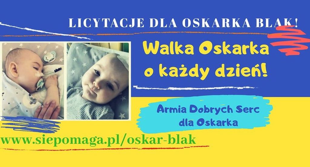 licytacje dla oskarka blaka grafika