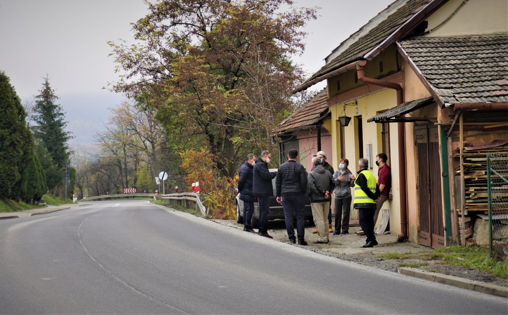 spotkanie z mieszkańcami budynków przy łuku drogi wojewódzkiej