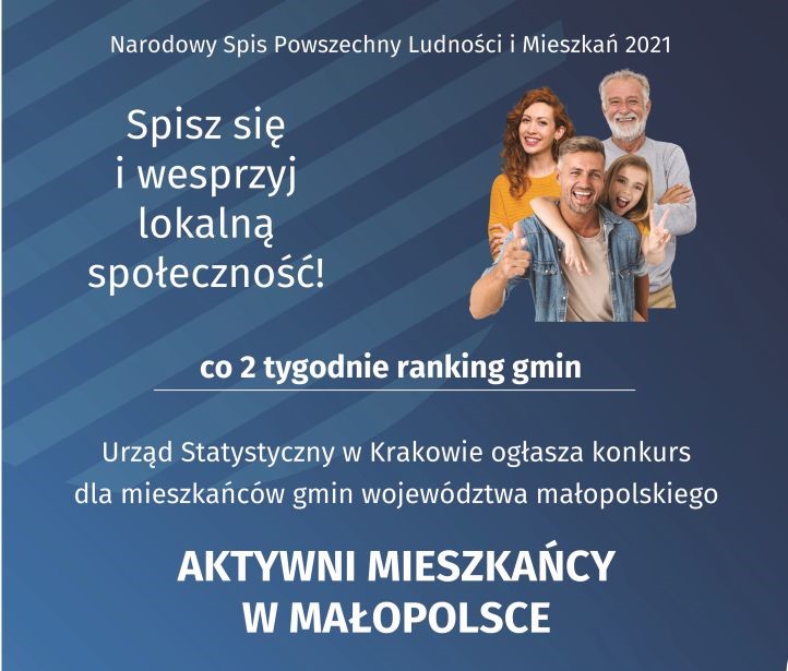 aktywni mieszkańcy małopolski konkurs nsp grafika