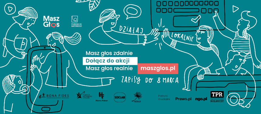 masz głos 2021 grafika projektowa