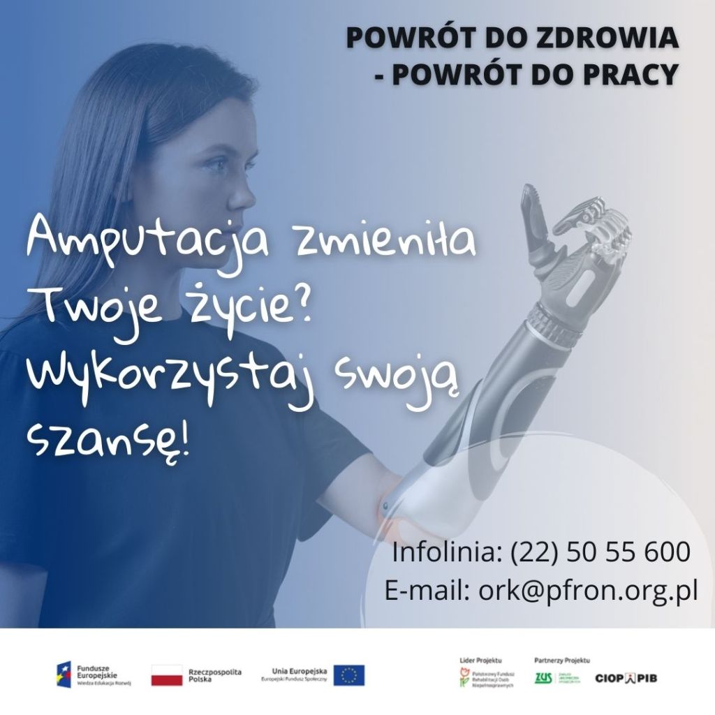 dziewczyna z proteza ręki informacja prasowa pfron
