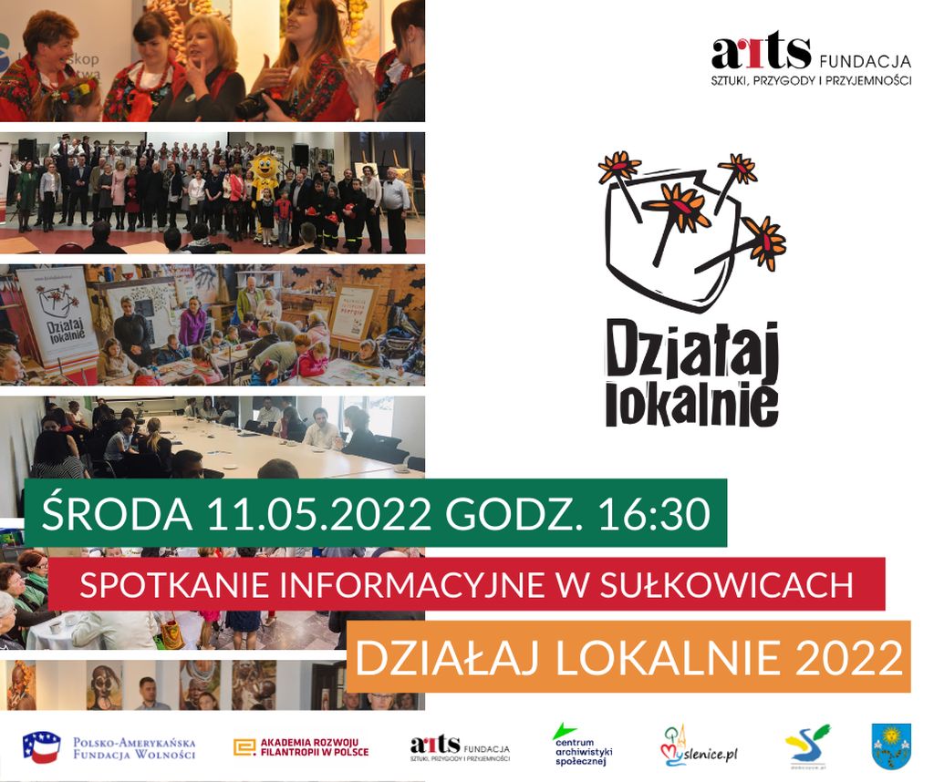 spotkanie organizacyjne działaj lokalnie w Sułkowicach