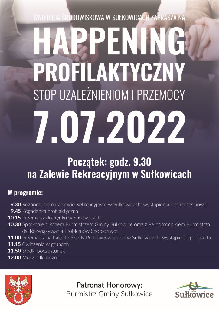 happening profilaktyczny plakat