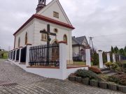 ogrodzenie kaplicy w Rudniku