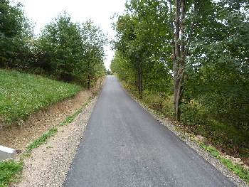 Harbutowice - droga na Kozówkę