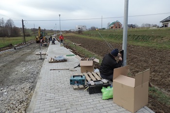 BUDOWA DROGI DOJAZDOWEJ DO PRZEDSZKOLA SAMORZĄDOWEGO
 W SUŁKOWICACH UL. PARTYZANTÓW