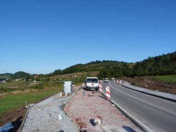 Modernizacja drogi w Biertowicach